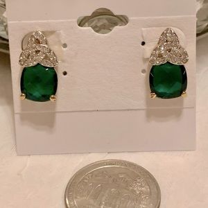 Lab created Alexandrite stud earrings. Beautiful!!